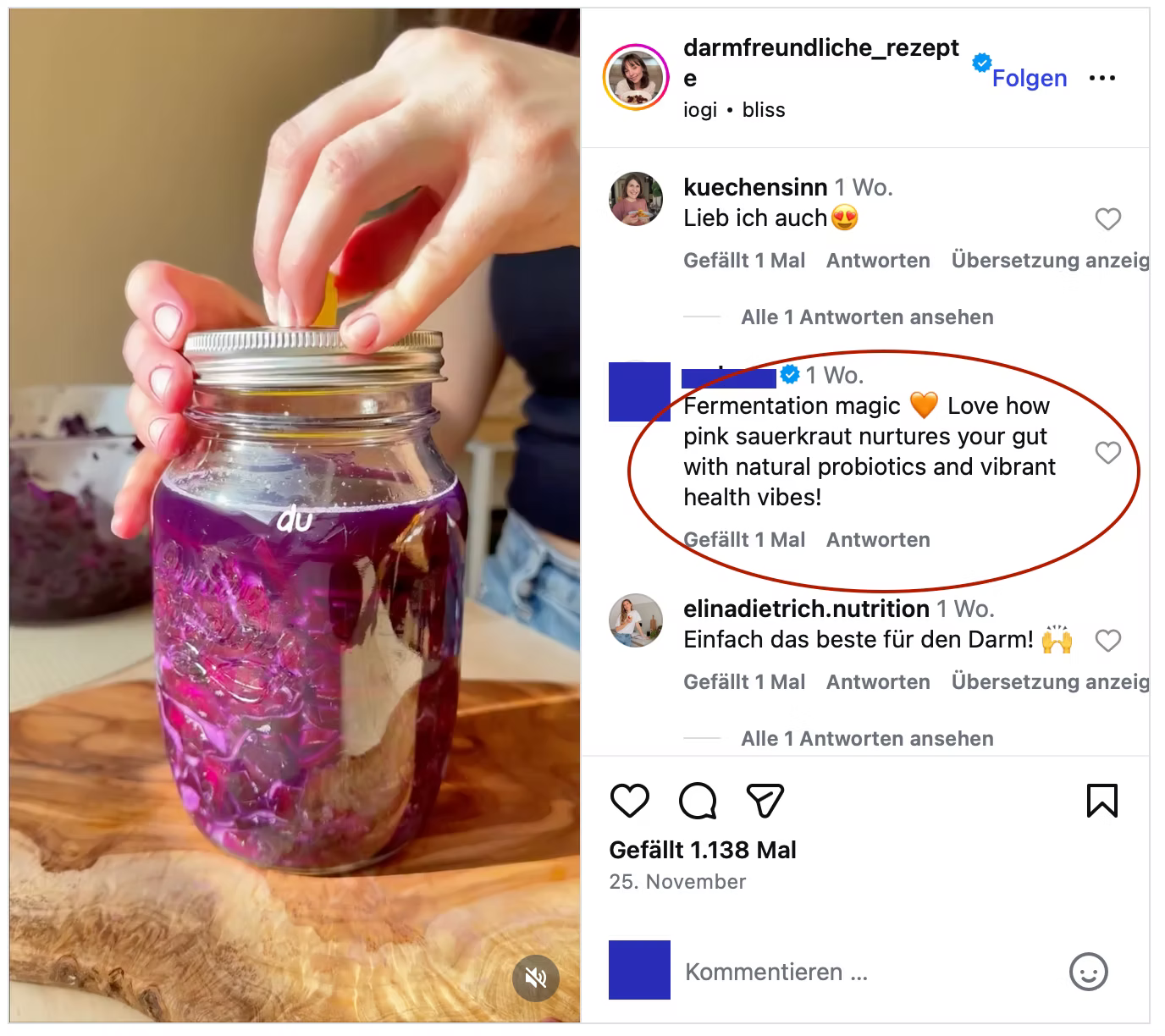 Supplement brand audience metrics